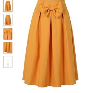 RESERVED for @dvna8698 yellow bow skirt